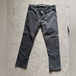 Mens Banana Republic Black Wash Jeans 36x30